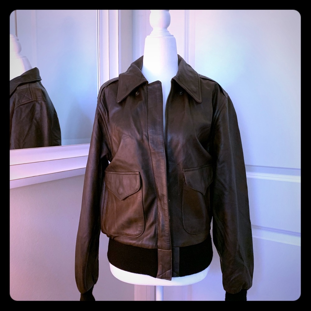 Lambskin Bomber Jacket